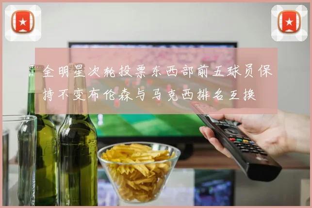 全明星次轮投票东西部前五球员保持不变布伦森与马克西排名互换